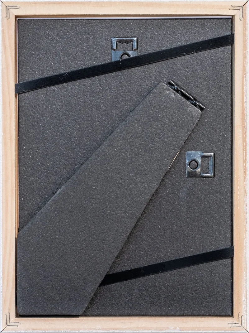 BOMBERINO FRAME 10X15 CM WOOD SILVER