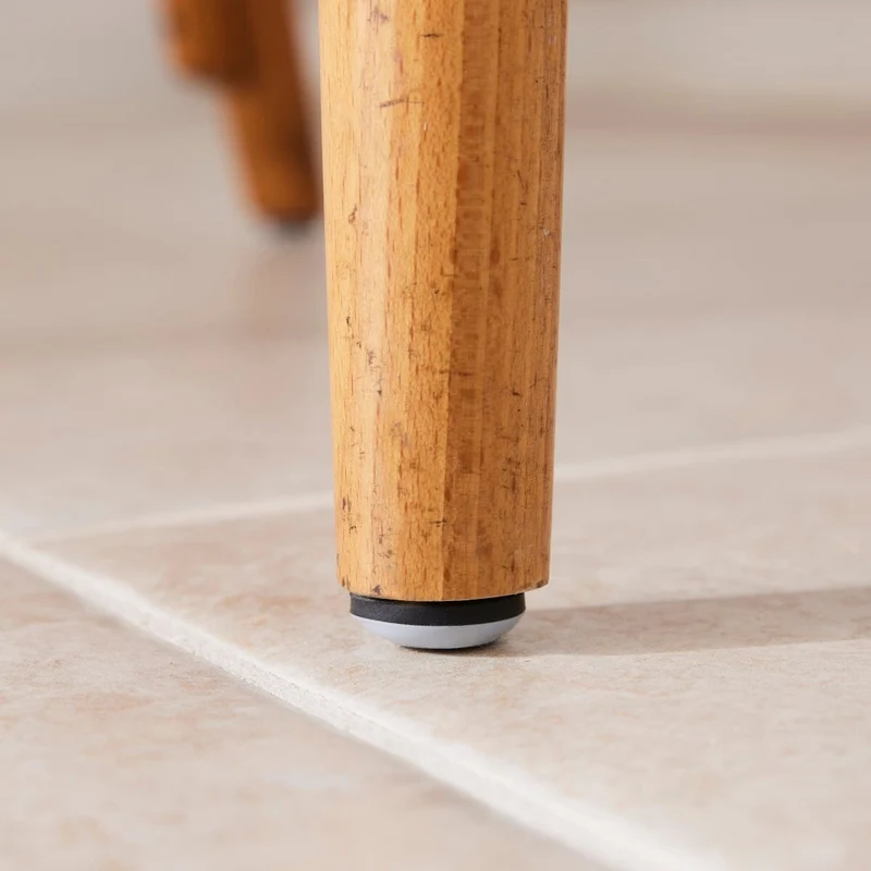 SKID SLIDE WITH NAIL STANDERS D 25 MM GREY, 4 PIECES