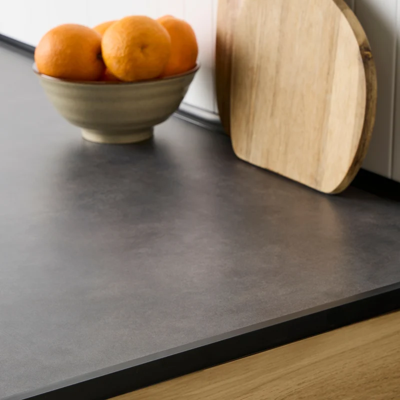 PVC "L" ANGLE PROFILE 20X10X1MM,6M MATT BLACK