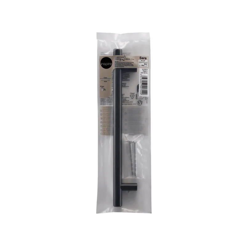 1 HANDLE WILL BE 160 MM CENTRE DISTANCE IN MATT BLACK METAL