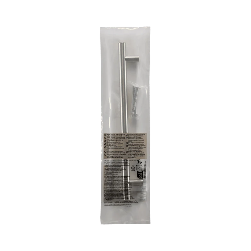1 SARA HANDLE SPACED 192 MM IN POLISHED BRUSHED NICKEL