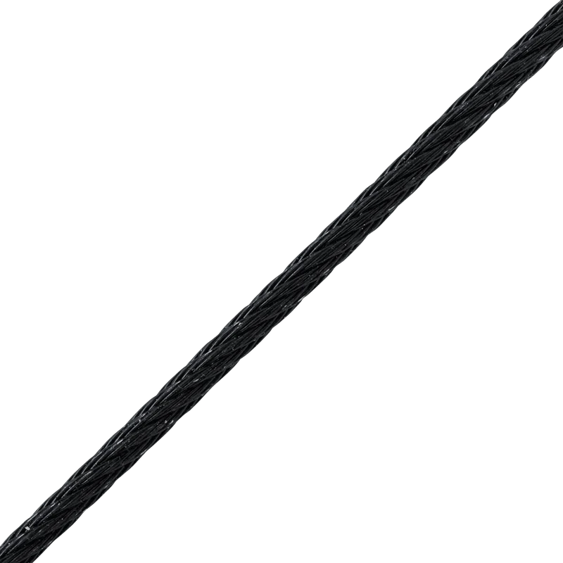 BLACK UNCOATED STEEL CABLE D2MM 5M