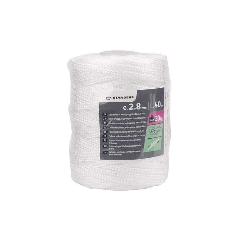 PP WIRE WHITE CABLE D2.8MM 40M
