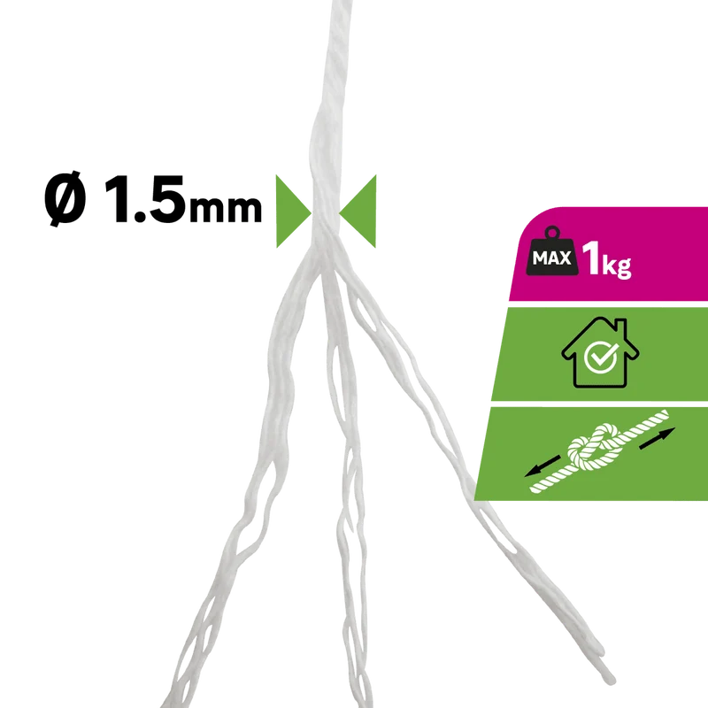 COTTON THREAD D1.5MM 60M