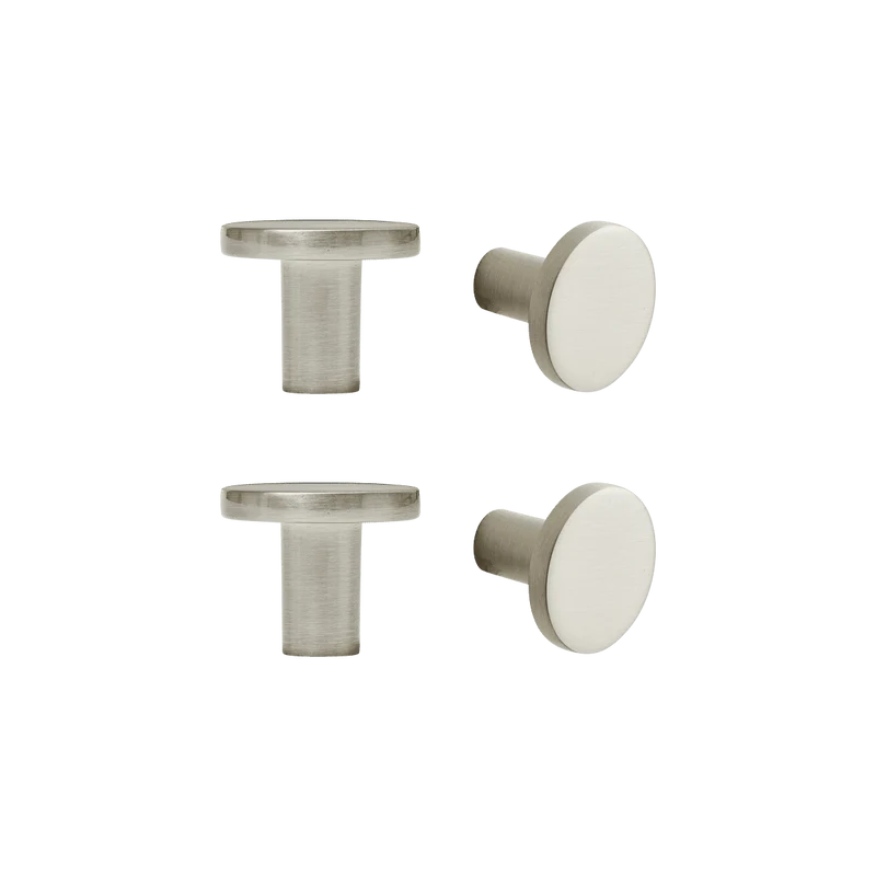 ELI KNOB DIAM. 25.1 MM ZAMAK BRUSHED NICKEL