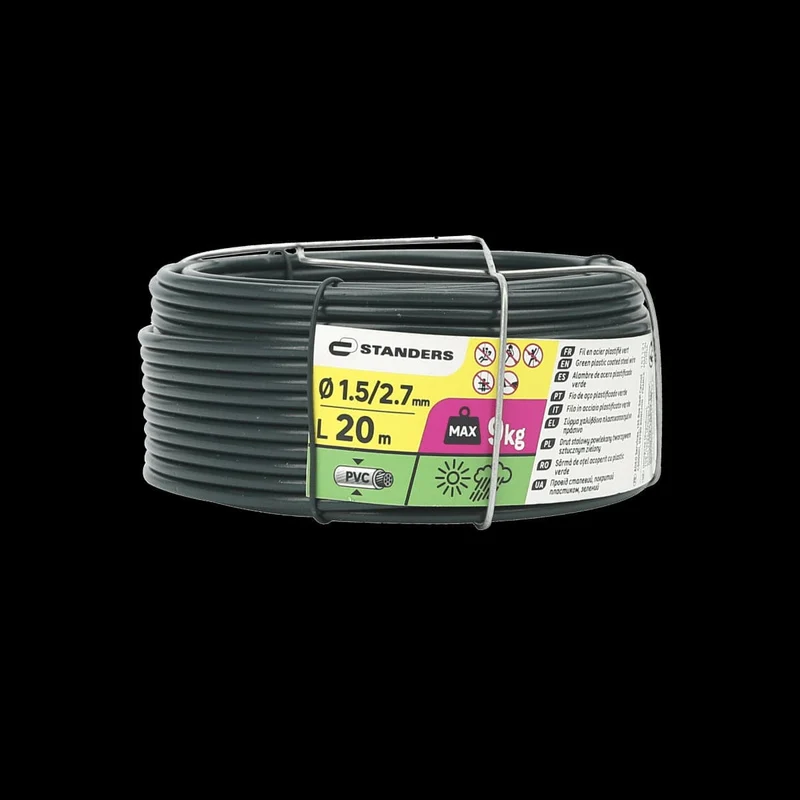 ACC PLAST WIRE GREEN D1.5/2.7MM 20M