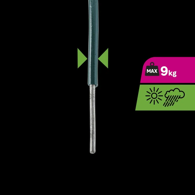 ACC PLAST WIRE GREEN D1.5/2.7MM 20M