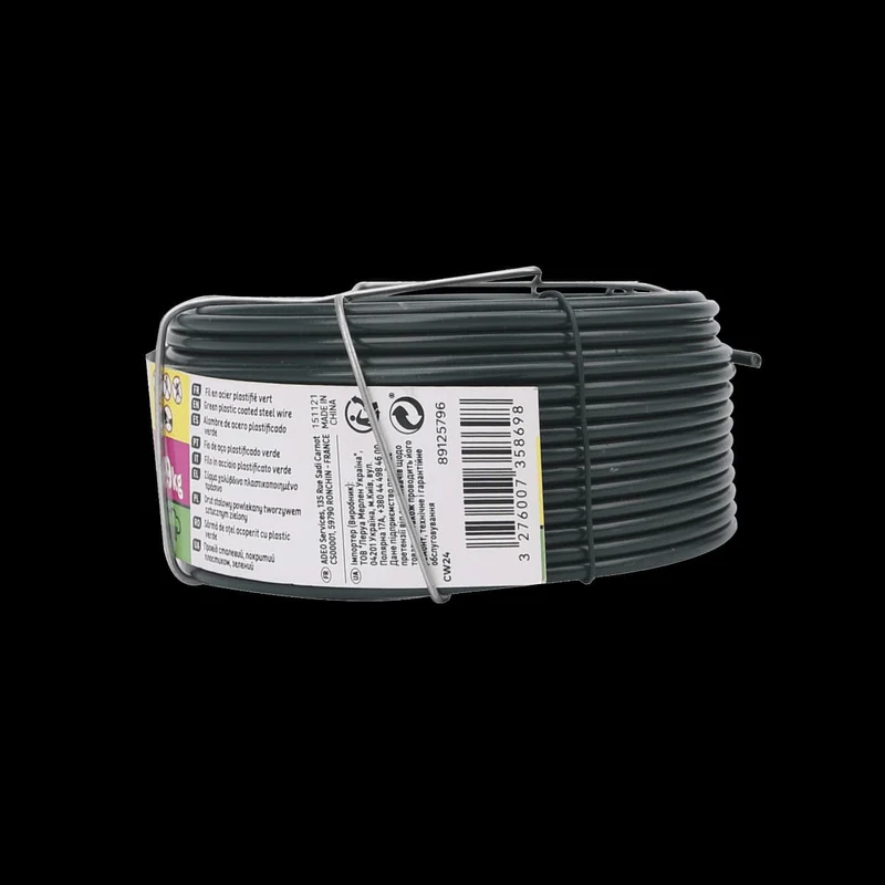 ACC PLAST WIRE GREEN D1.5/2.7MM 20M