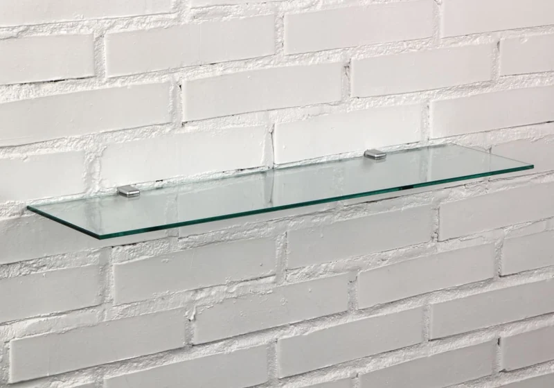 5 MM TRANSPARENT RECTANGULAR SHELF 15X60