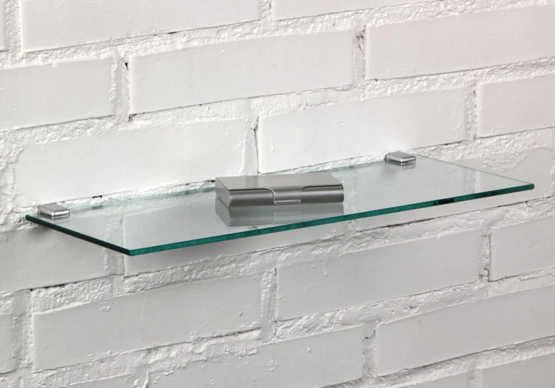 5 MM TRANSPARENT RECTANGULAR SHELF 15X40