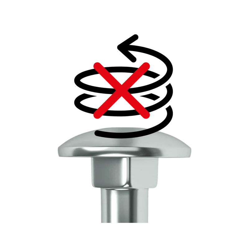 BOLT 8 X 60 MM DOMED HEAD, STEEL NUT AND WASHER, 20 PIECES