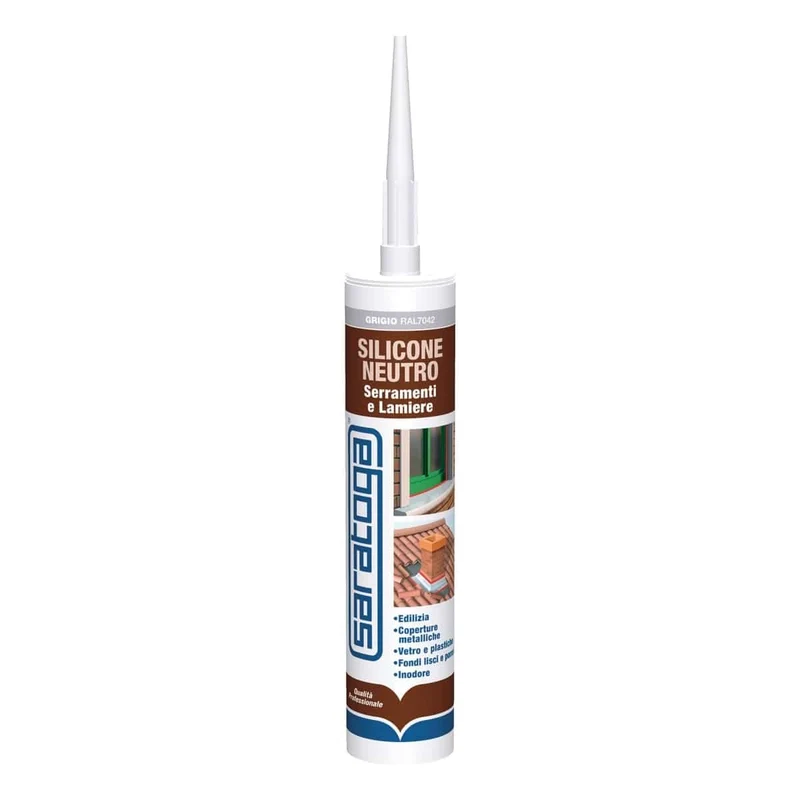 SILICONE FOR EXTERNAL METAL GREY 280ML