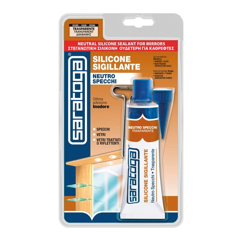 NEUTRAL SILICONE TRANSPARENT MIRRORS 60ML