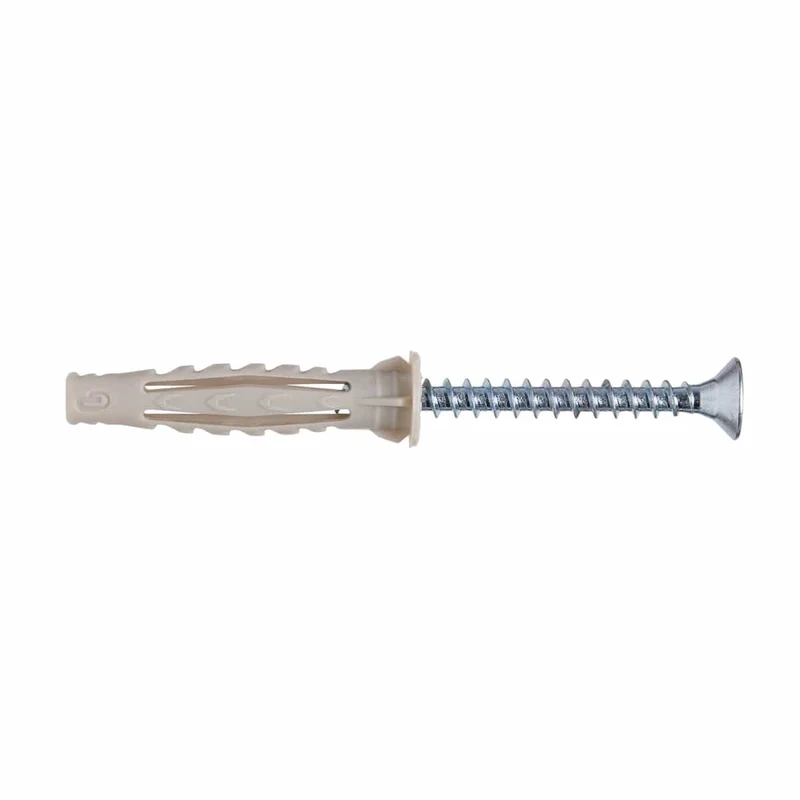 PLUGS WITH 6X40 MULTI-MATERIAL SCREWS