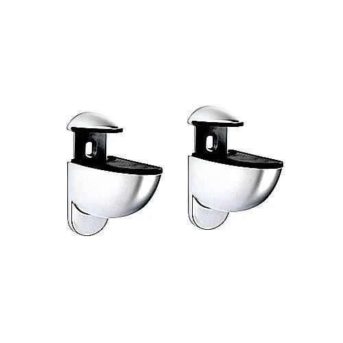 COUPLE CLIP SUSPENSION KEEPERS METAL BASKET P3xH6.3CM LOADING 30KG MATT CHROME