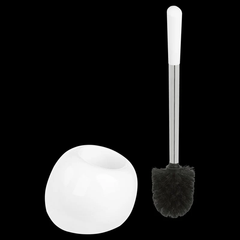 TOILET BRUSH HOLDER ESSENTIAL CERAMIC WHITE TOP 1000 SENSEA