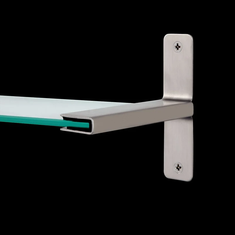 LOFT/MIA SCREW SHELF L50CM STEEL/GLASS