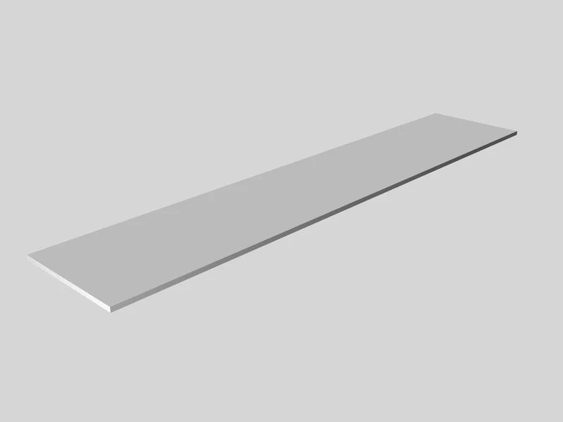 WHITE SHELF 16X400X2000