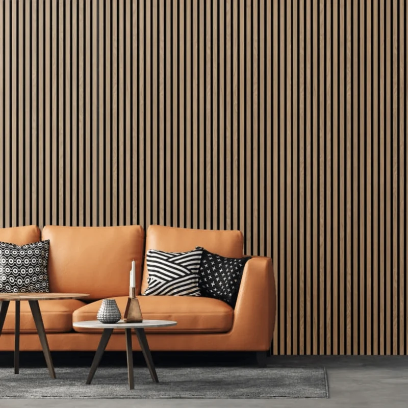 PAN 22 MM OILED OAK DECORATIVE ACOUSTIC INSULATION