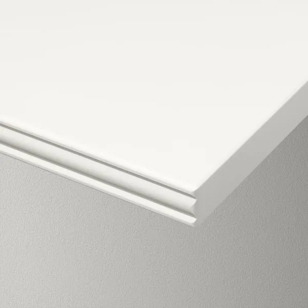 BERGSHULT / RAMSHULT wall shelf, white, 120x20 cm