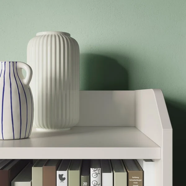 HAUGA storage combination, white, 279x46x199 cm
