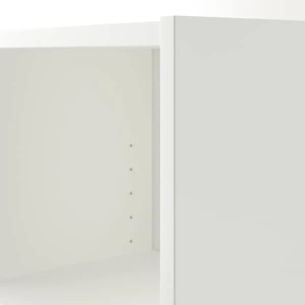 BILLY bookcase combination/crnr solution, white, 95/95x28x202 cm