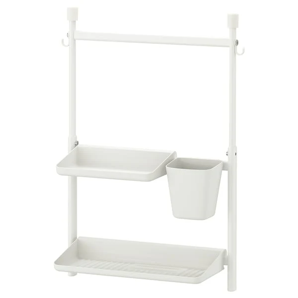 SUNNERSTA kitchen organiser set, no drill/shelf/dish drainer/container, 45.7 cm