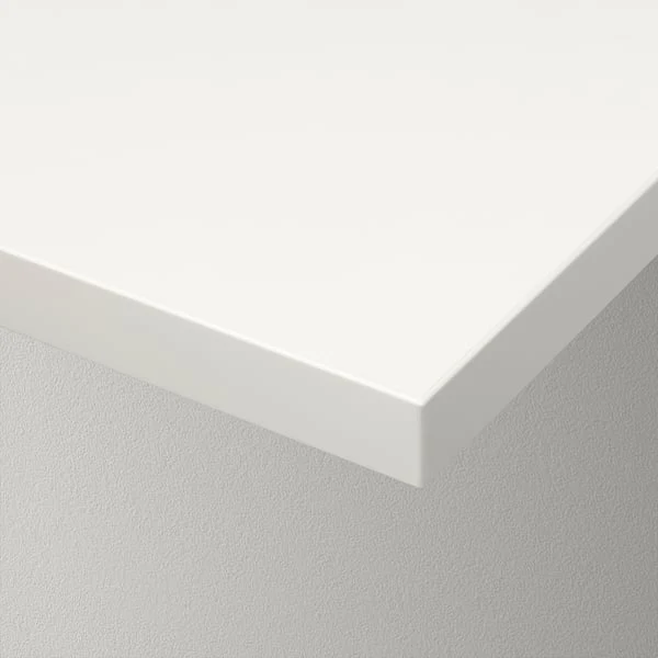 BERGSHULT / KROKSHULT wall shelf, white/anthracite, 80x30 cm