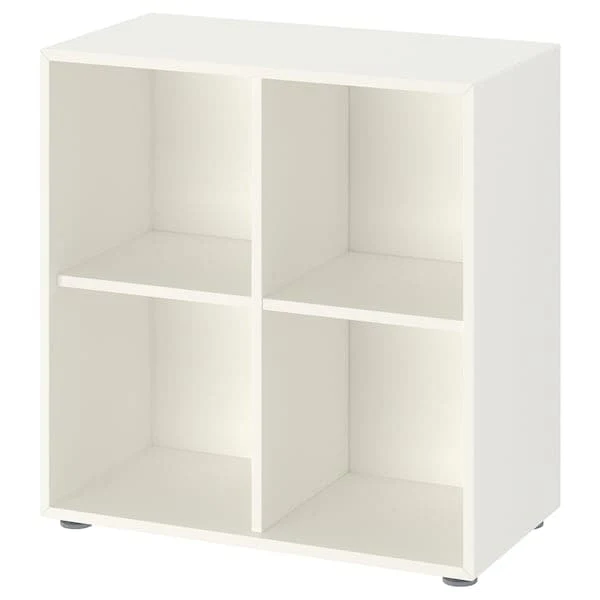EKET cabinet combination with feet, white, 70x35x72 cm