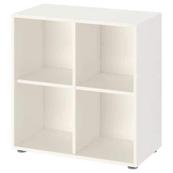 EKET cabinet combination with feet, white, 70x35x72 cm