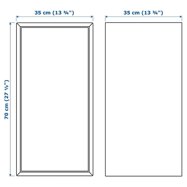 EKET wall-mounted cabinet combination, dark grey, 175x35x70 cm