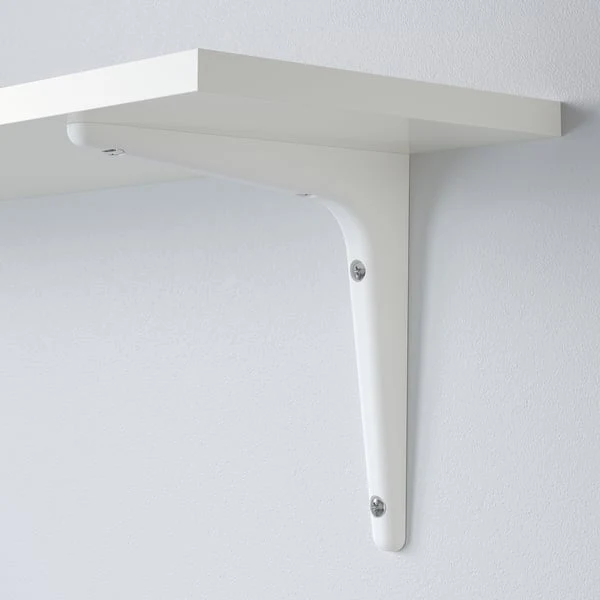 BURHULT / SIBBHULT wall shelf combination, white/white, 59x20 cm