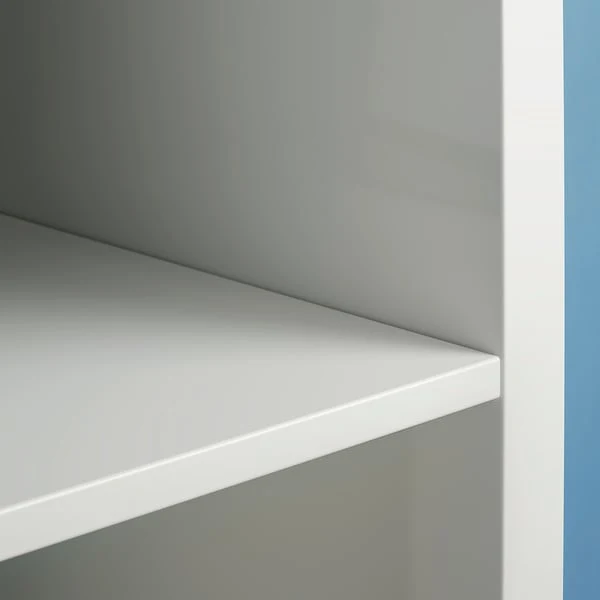 KALLAX shelving unit with 10 inserts, white, 182x182 cm