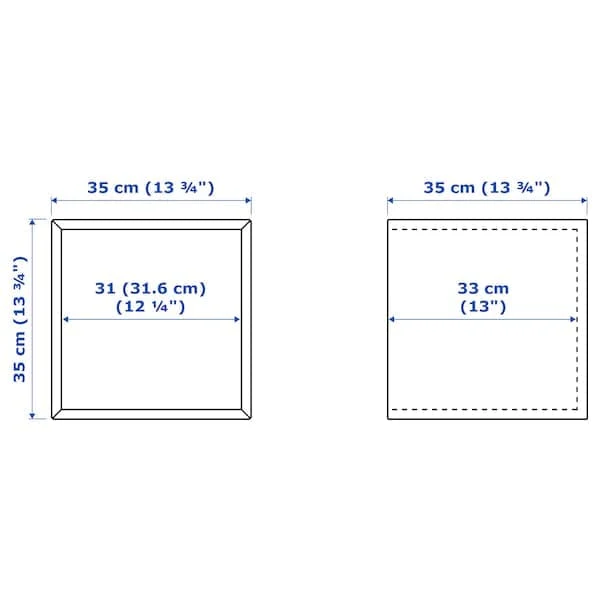 EKET wall-mounted cabinet combination, dark grey, 175x35x210 cm