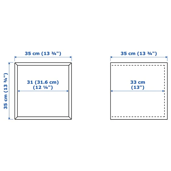 EKET wall-mounted cabinet combination, dark grey, 175x35x210 cm