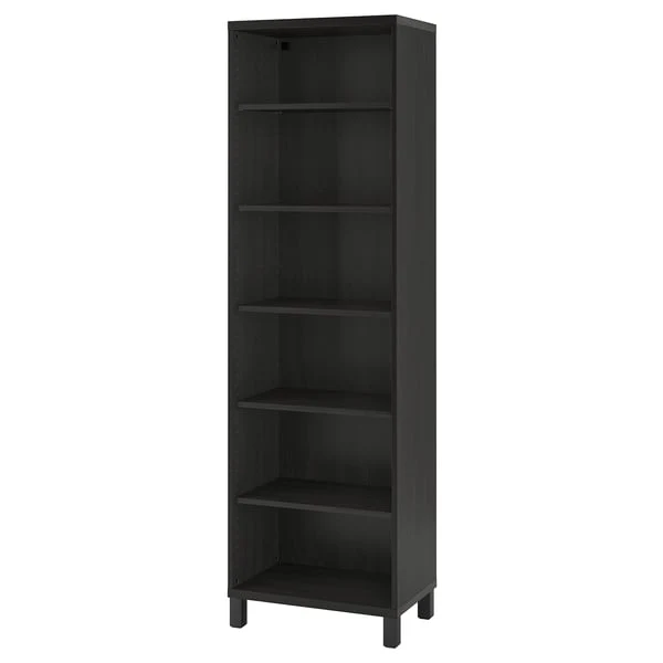 BESTÅ cabinet unit, black-brown, 60x40x202 cm